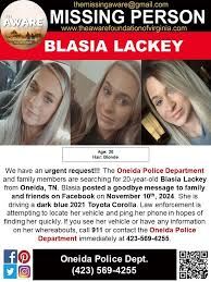 blasia lackey missing
